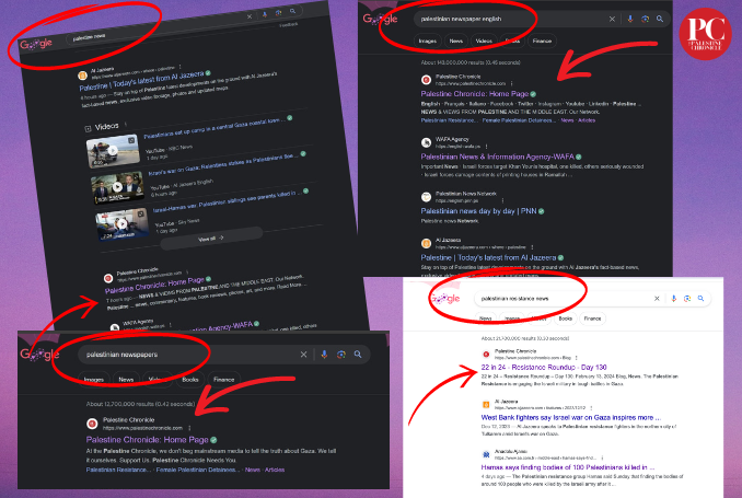 Defeating Censorship – How Palestine Chronicle Climbed the Google Ladder to Reach Millions