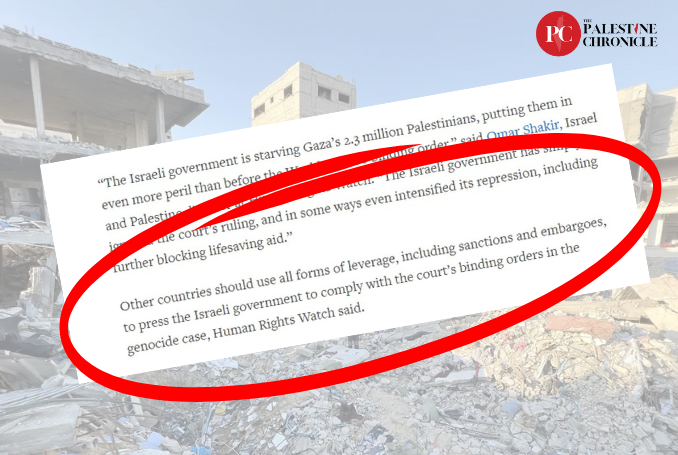 Has Israel Complied with ICJ Order in Genocide Case? – HRW Answers
