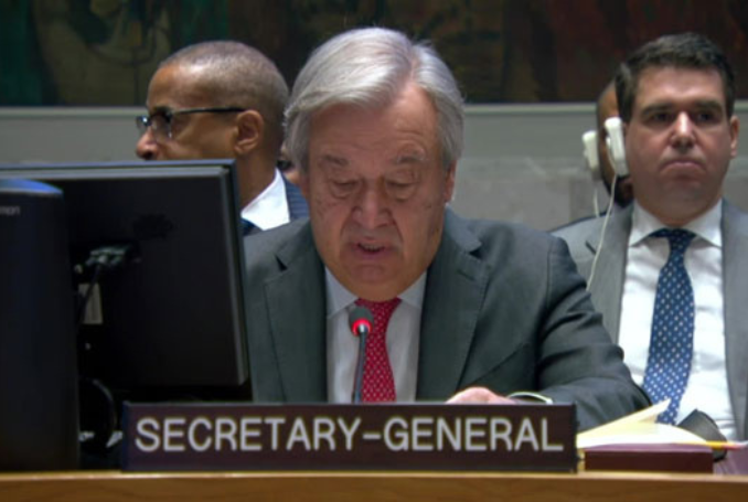 ‘Intl. Humanitarian Law Lies in Tatters’ – Guterres Reiterates Call for Gaza Ceasefire