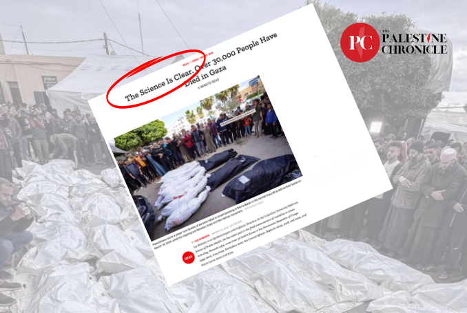 Gaza’s Death Toll Confirmed as Accurate by Science – Time Magazine