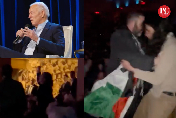 ‘Genocide Joe Has Got to Go!’ – Demonstrators Disrupt Biden Fundraiser (VIDEO)