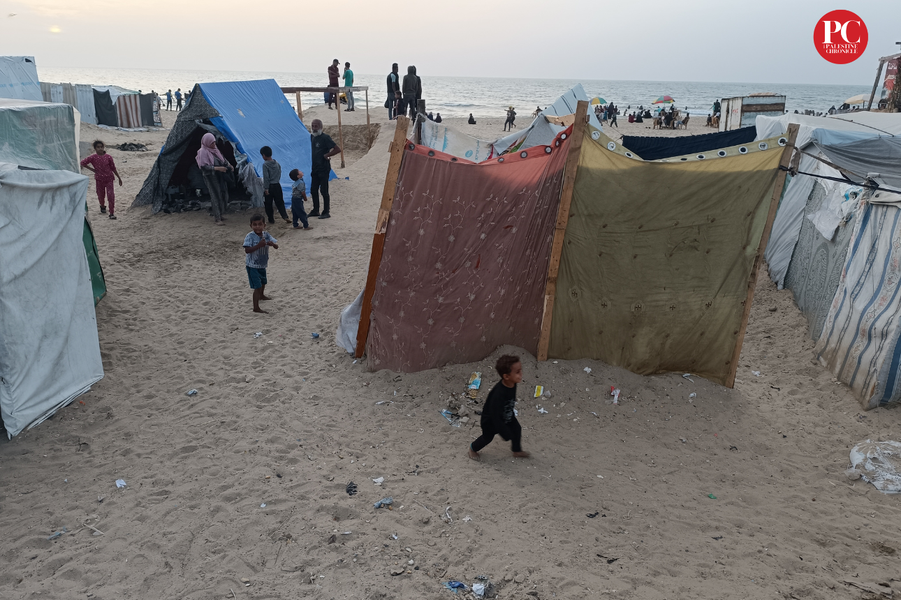 Secrets by the Sea – Gaza Survivors Seek Respite from Israeli Bombs, Heat and Tents