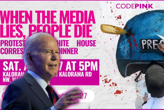 White House Correspondents’ Dinner – Biden Uses Back Entrance to Escape Protesters