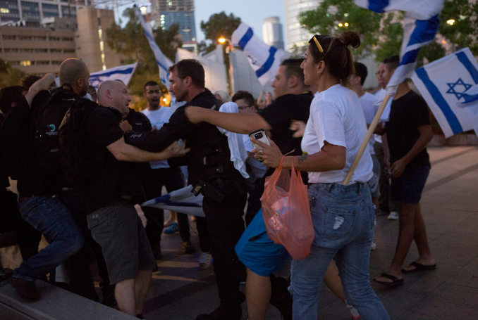 ‘Burn the Country’ Threats as Israeli Police Crack Down on Protesters