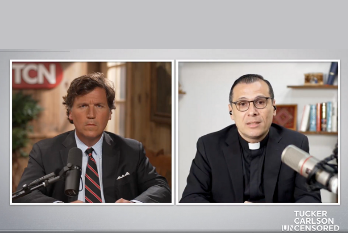 Palestinian Priest to Tucker Carlson: ‘Washington’s Support for Israel Threatens Palestinian Christians’ – VIDEO