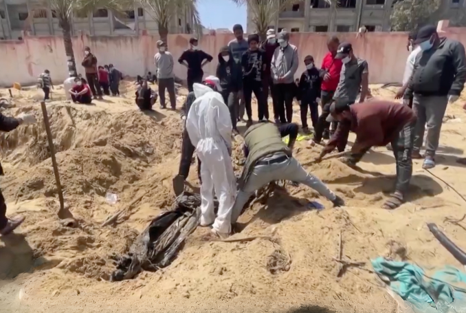 Over 520 Bodies Found in 7 Mass Graves – Gaza Health Ministry